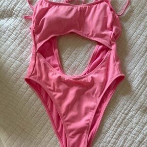 Target Pink Women's One Piece Swimsuit